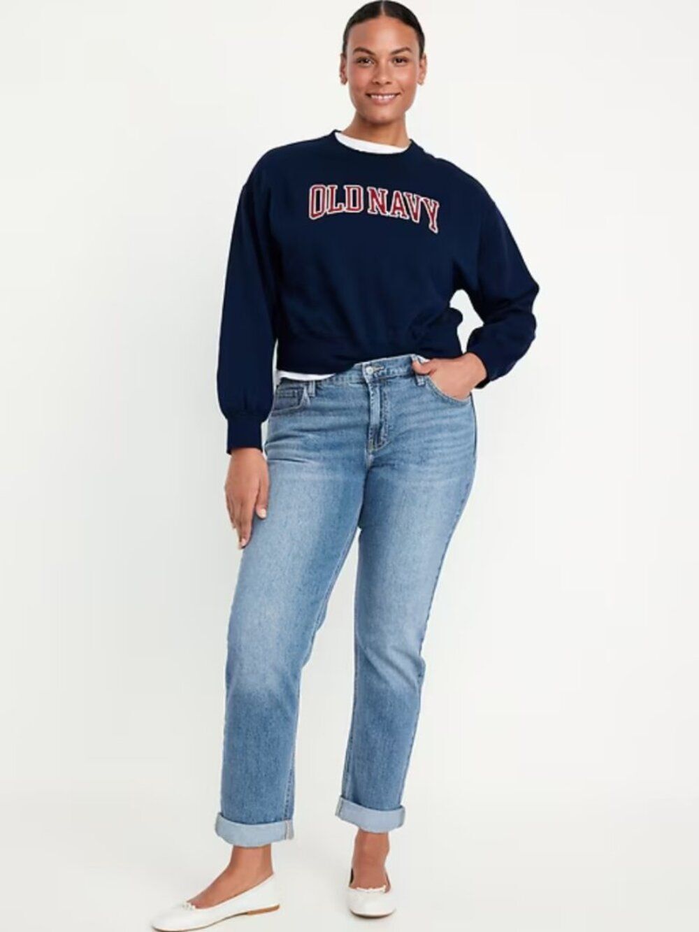 Old Navy Mid Rise Wow Boyfriend jeans | Size 10